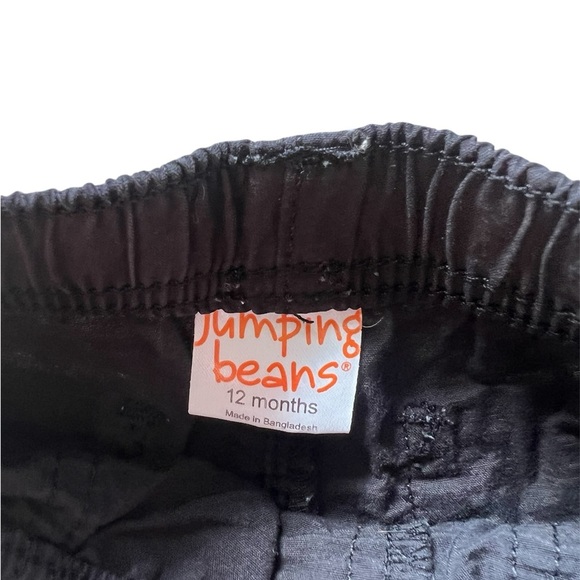 Jumping Beans Black Drawstring Shorts | 12M - Picture 3 of 3